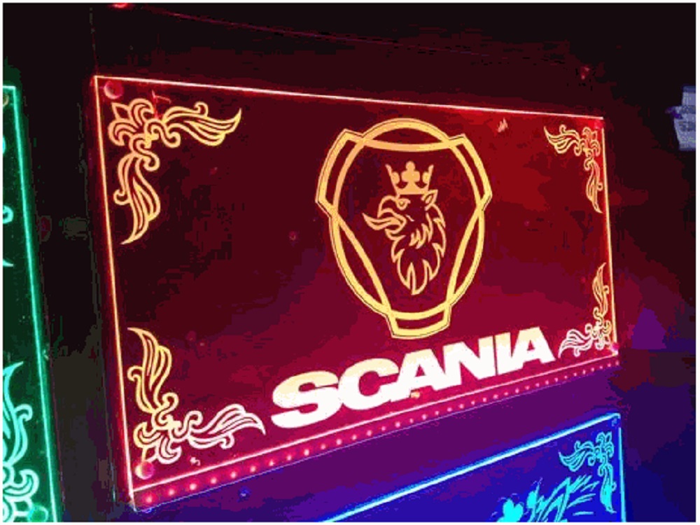 Scania LED Schilder ✚ Grafik und Text ▻ hier kaufen