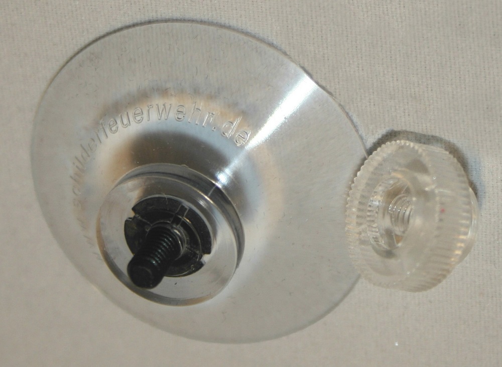Saugnapf 30 mm mit Rändelmutter